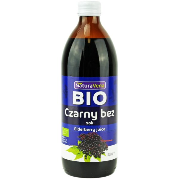 Sok z czarnego bzu BIO 500 ml — Naturavena