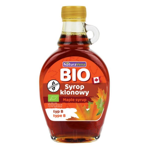 Syrop klonowy bezglutenowy BIO 330 g (250 ml) — Naturavena