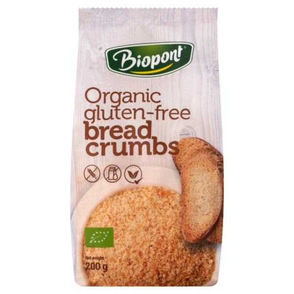 Bułka tarta bezglutenowa BIO 200 g — Biopont