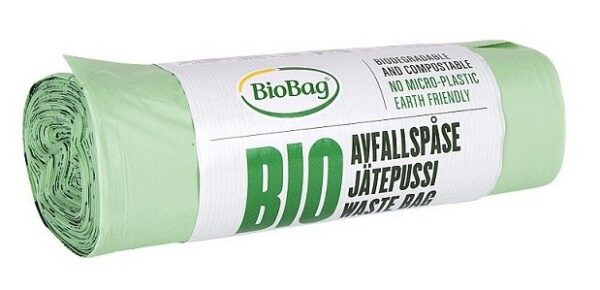 Worki na odpady BIO i zmieszane 35 l 20 szt. (kompostowalne i biodegradowalne) — Biobag