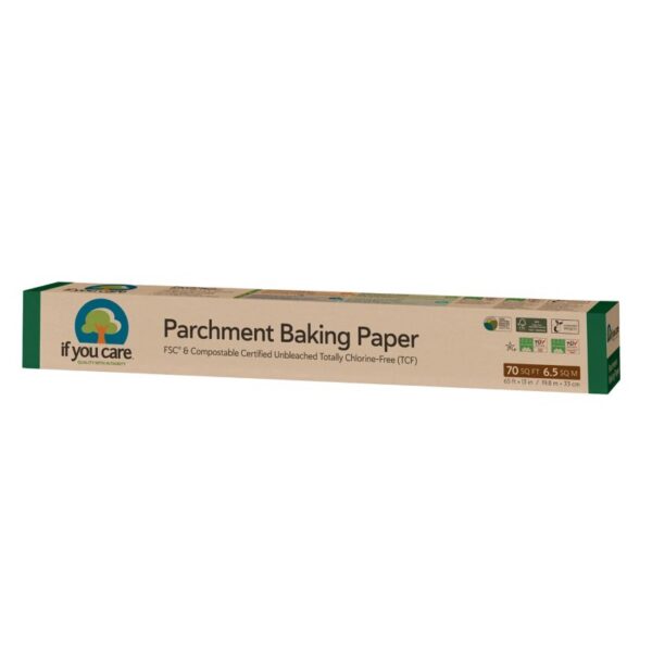 Papier do pieczenia kompostowalny niebielony w rolce 19,80 m — If You Care