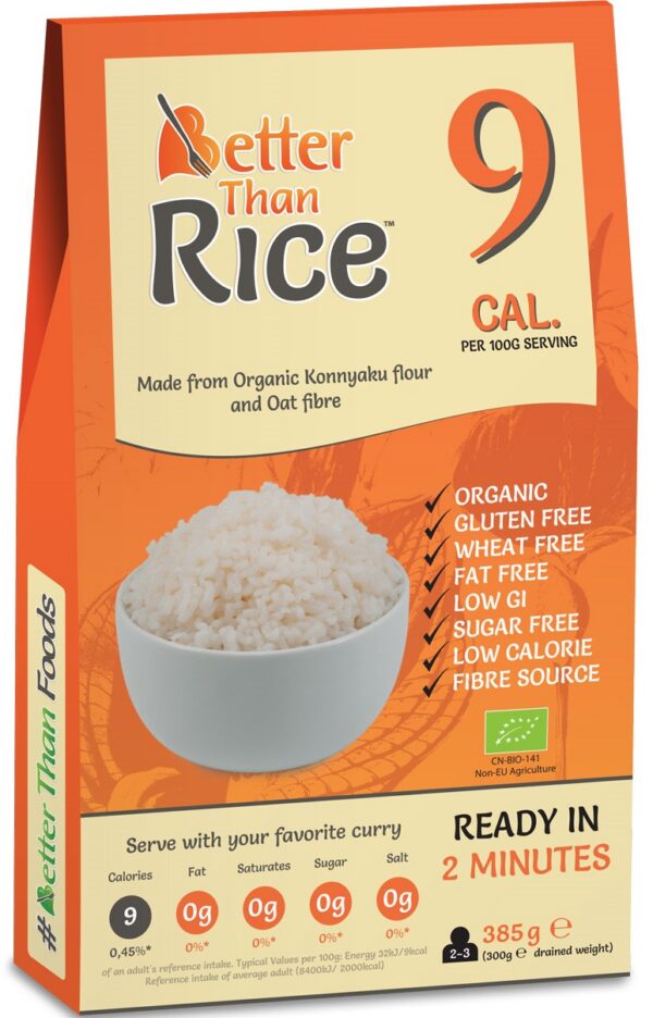 Ryż konjac BIO 300 g — Better Than Foods