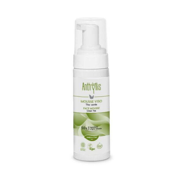 Pianka do mycia twarzy oczyszczająca z zieloną herbatą ECO 150 ml — Anthyllis