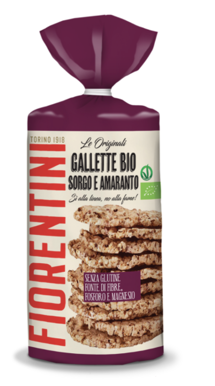 Wafle z sorgo i amarantusa bezglutenowe BIO 120 g — Fiorentini