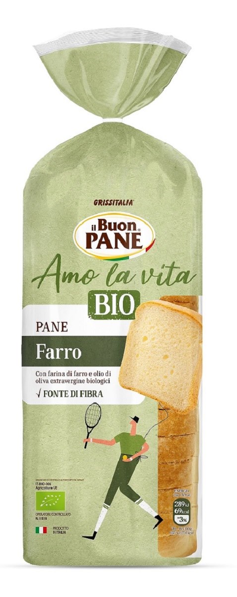 Chleb tostowy orkiszowy krojony BIO 400 g — Il Buon Pane