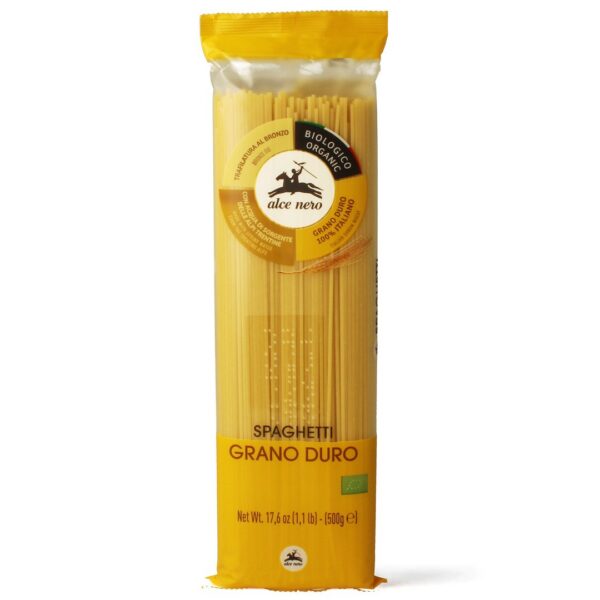 Makaron (semolinowy) spaghetti BIO 500 g — Alce Nero
