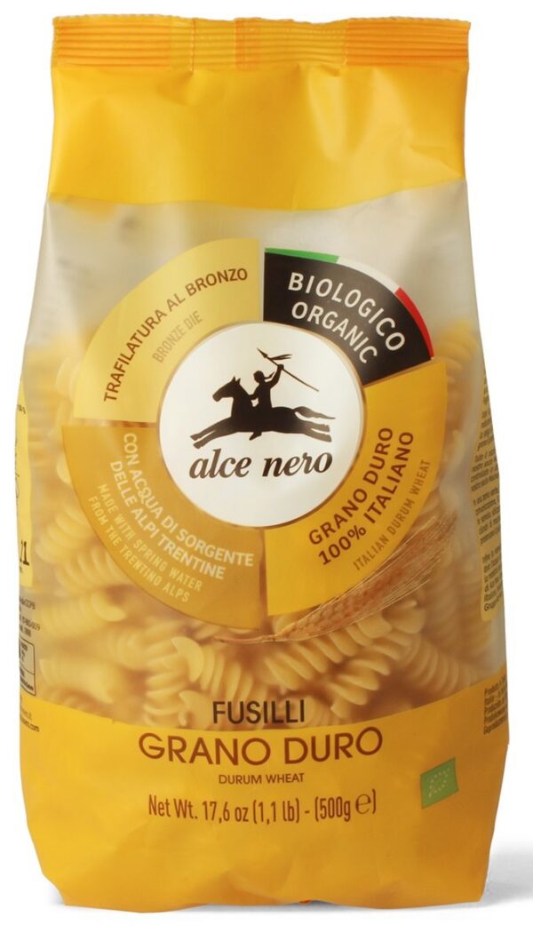 Makaron (semolinowy) świderki BIO 500 g — Alce Nero