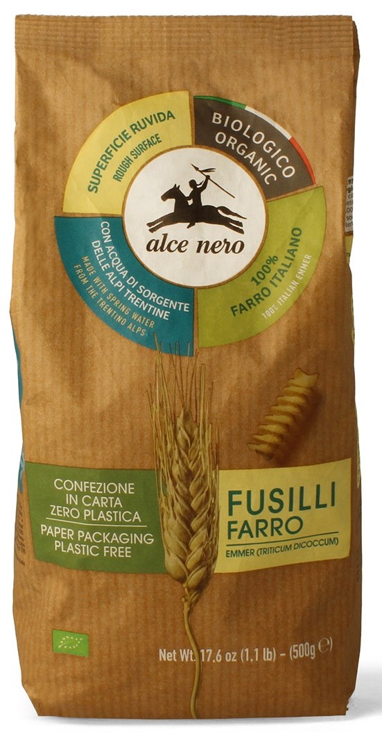 Makaron (z płaskurki) świderki BIO 500 g — Alce Nero