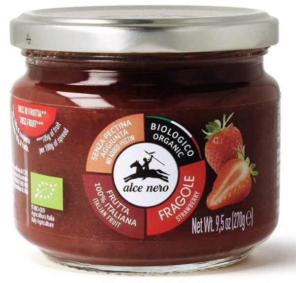 Mus truskawkowy BIO 270 g — Alce Nero