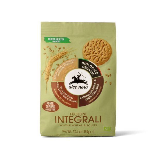 Ciastka pełnoziarniste BIO 350 g — Alce Nero