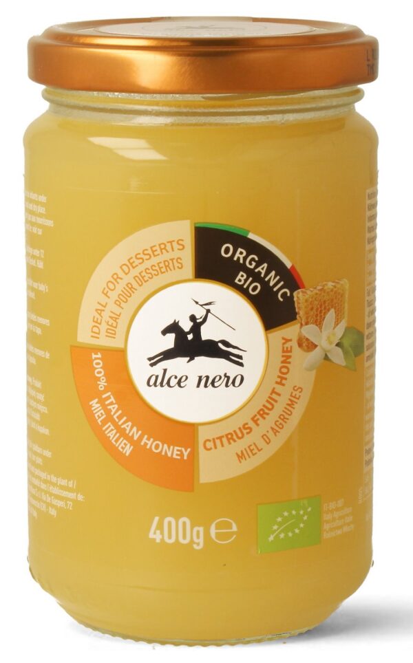 Miód z kwiatów cytrusowych BIO 400 g — Alce Nero