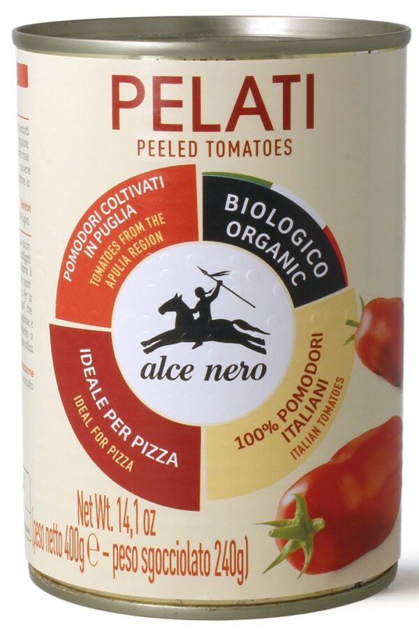 Pomidory pelati z Apulii, Włochy BIO 400 g — Alce Nero