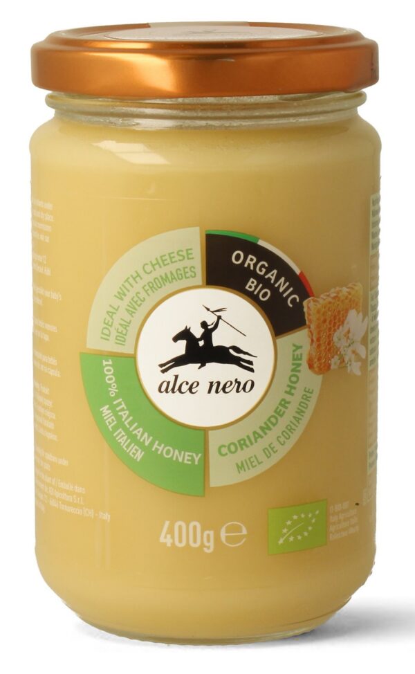Miód z kolendry BIO 400 g — Alce Nero