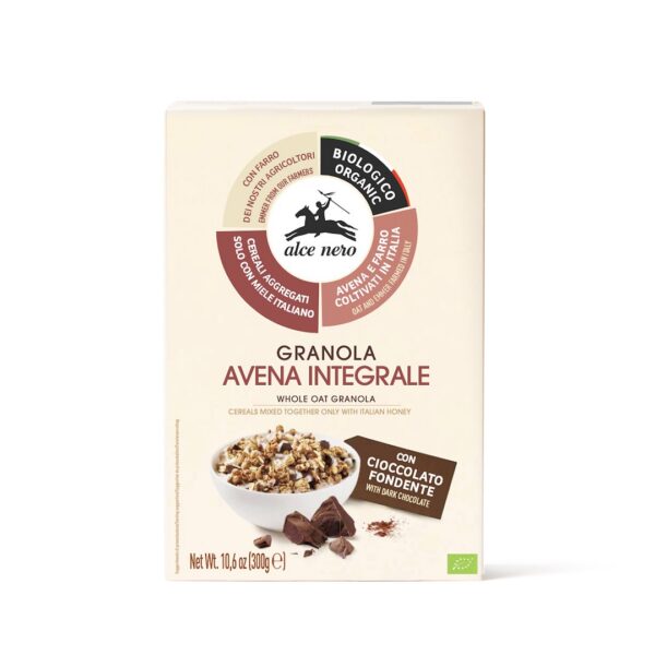Granola z miodem i czekoladą BIO 300 g — Alce Nero