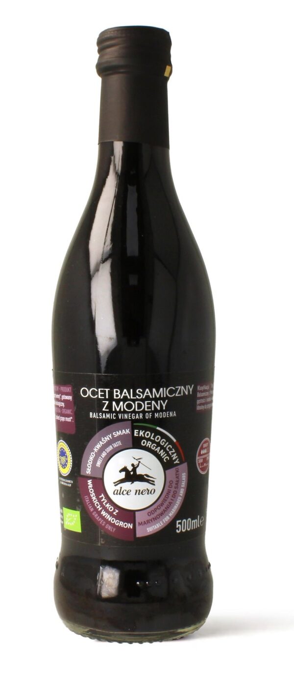 Ocet balsamiczny z Modeny filtrowany BIO 500 ml — Alce Nero