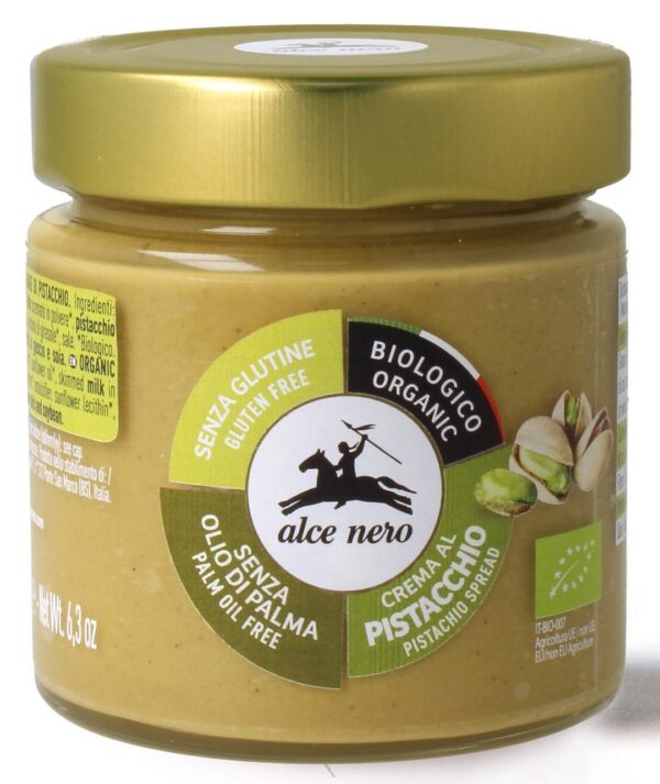 Krem pistacjowy bezglutenowy BIO 180 g — Alce Nero