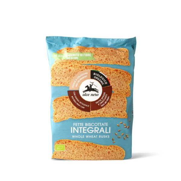 Sucharki pełnoziarniste BIO 120 g — Alce Nero