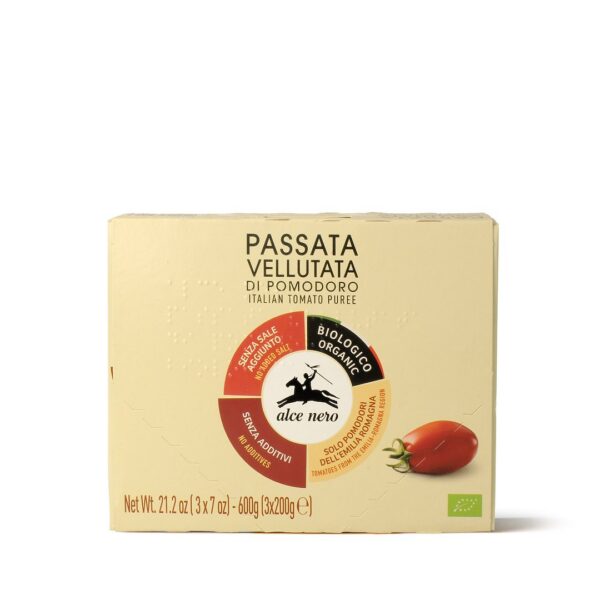 Sos pomidorowy passata BIO (3 x 200 g) 600 g — Alce Nero