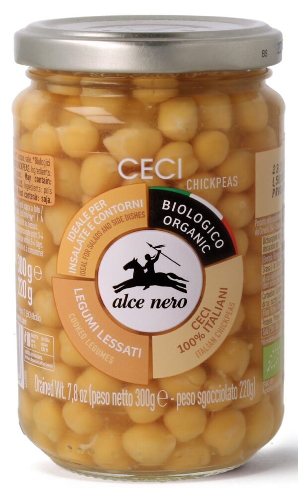 Ciecierzyca w zalewie BIO 300 g (220 g) — Alce Nero