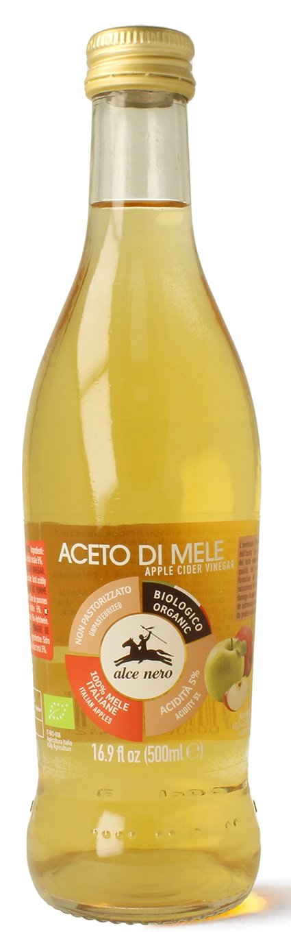 Ocet jabłkowy 5 % filtrowany BIO 500 ml — Alce Nero