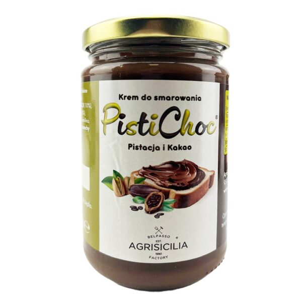 Krem pistacjowo-kakaowy 340 g — Agrisicilia