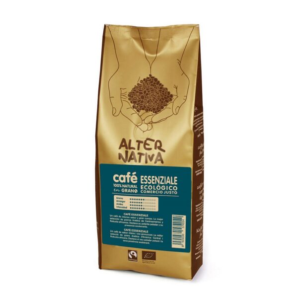 Kawa ziarnista arabica/robusta Essenziale Fair Trade bezglutenowa BIO 500 g — ALTERNATIVA3