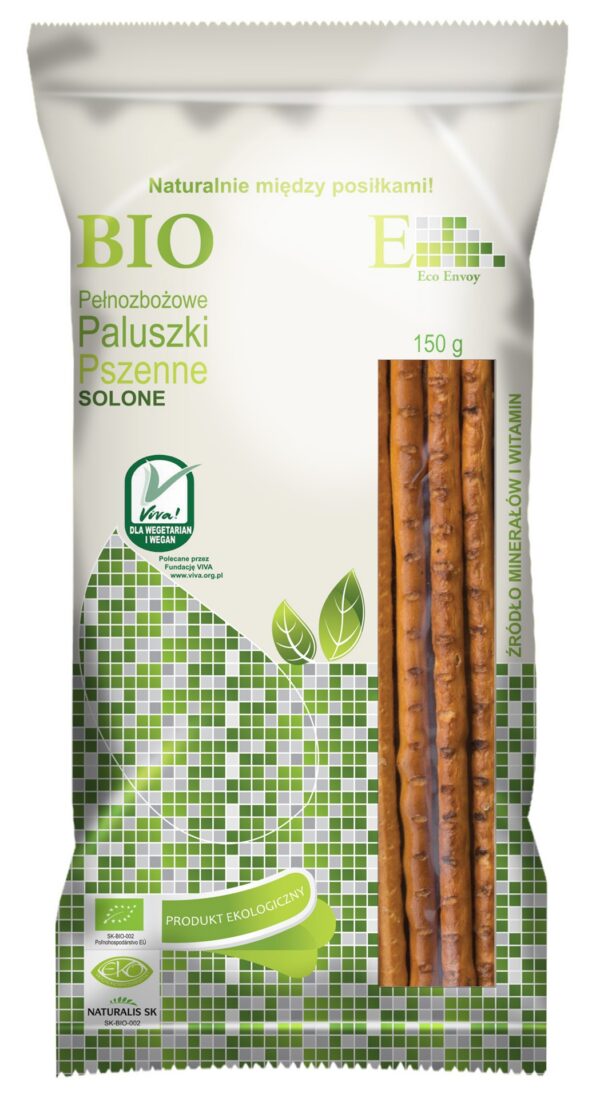 Paluszki solone BIO 150 g — Envoy