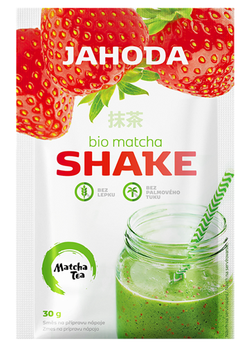 Shake z matchą i truskawką bezglutenowy BIO 30 g — Amylon