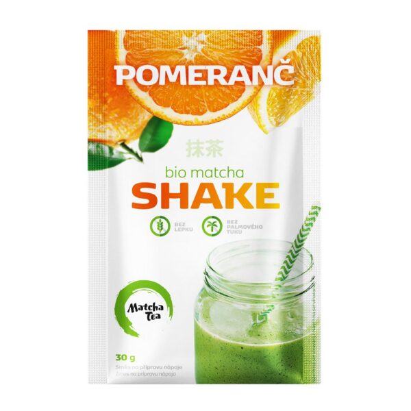 Shake z matchą i pomarańczą bezglutenowy BIO 30 g — Amylon