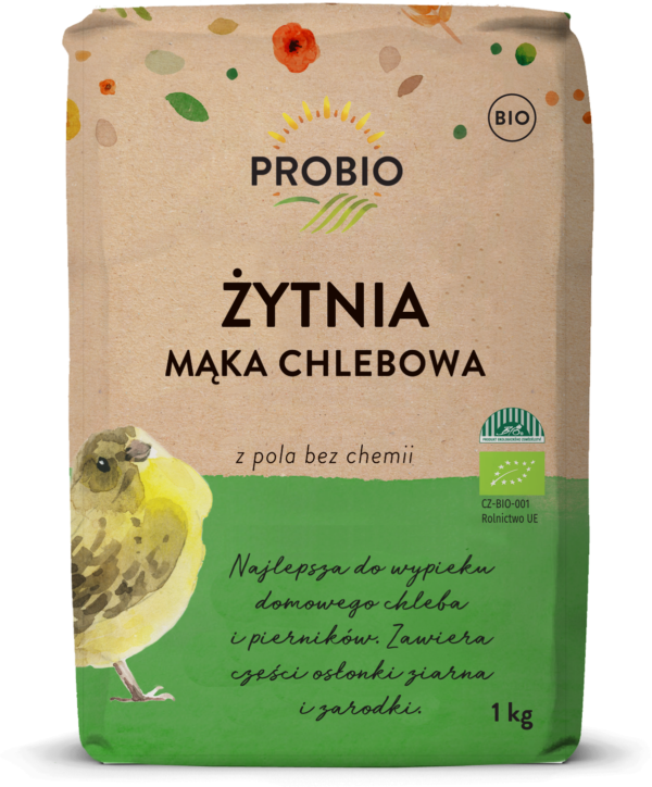 Mąka żytnia chlebowa typ 720 BIO 1 kg — Probio