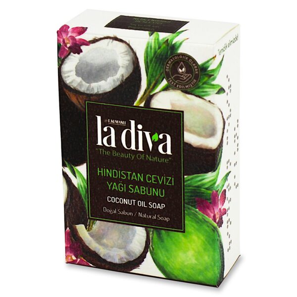 Mydło w kostce kokos 100 g — La Diva