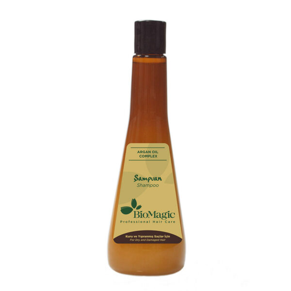 Szampon do włosów suchych i zniszczonych z olejem arganowym 300 ml — Biomagic