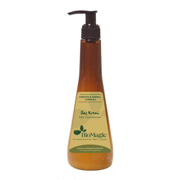 Odżywka do włosów słabych i łamliwych z keratyną 300 ml — Biomagic
