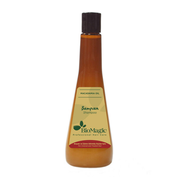 Szampon do włosów farbowanych z olejkiem macadamia 300 ml — Biomagic