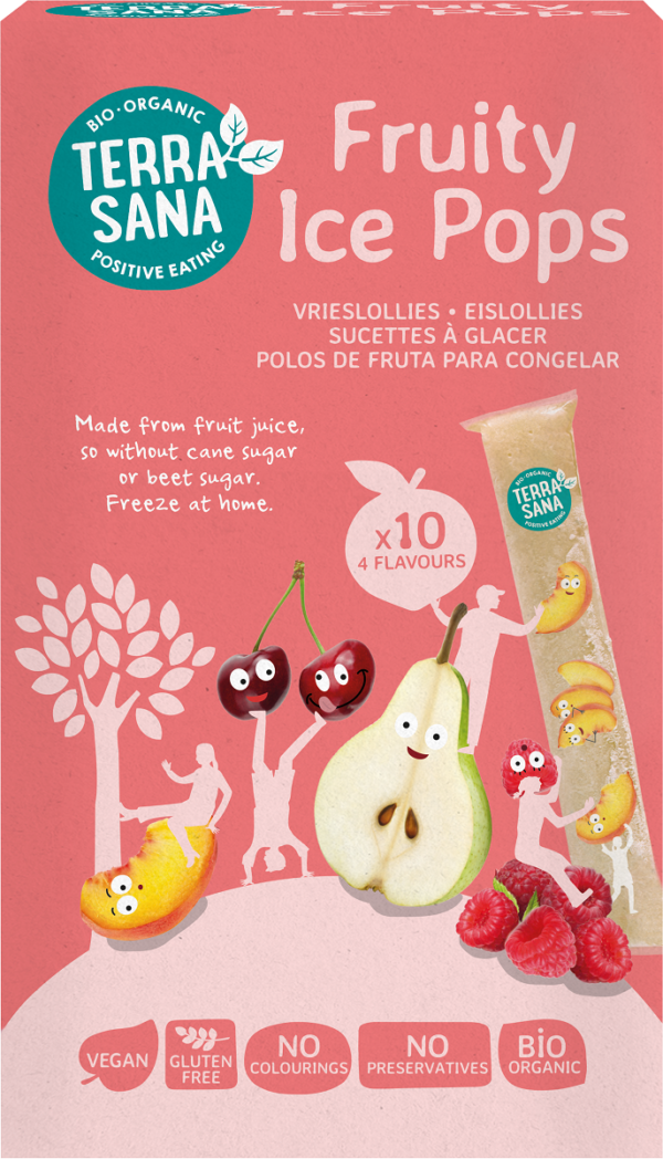 Lody wodne do zamrożenia BIO (10 x 40 ml) 400 ml — Terrasana