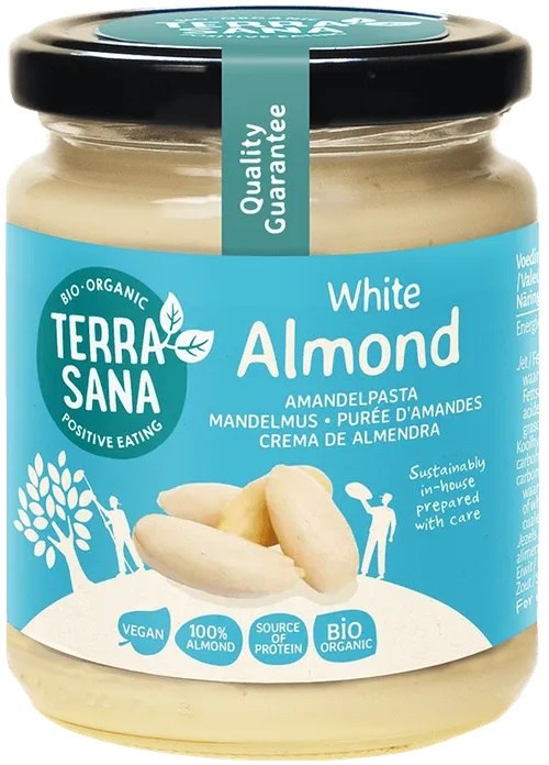 Krem z migdałów blanszowanych 100 % BIO 250 g — Terrasana