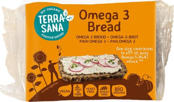 Chleb omega-3 krojony BIO 300 g — Terrasana