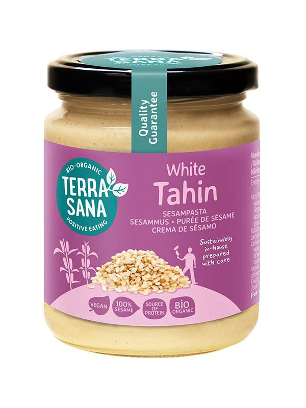 Tahini białe (pasta sezamowa) BIO 250 g — Terrasana