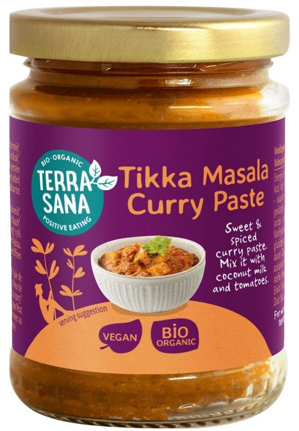 Pasta curry tikka masala BIO 130 g — Terrasana