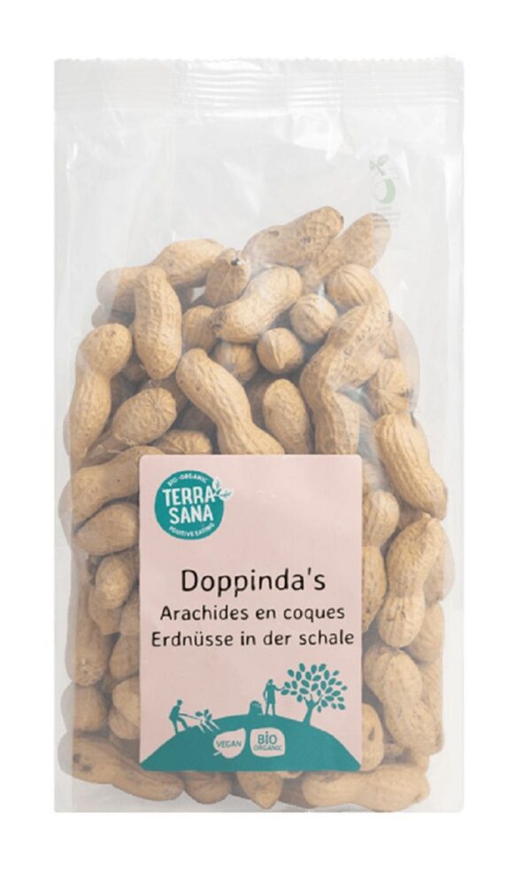Orzeszki ziemne prażone w łupinach BIO 330 g — Terrasana