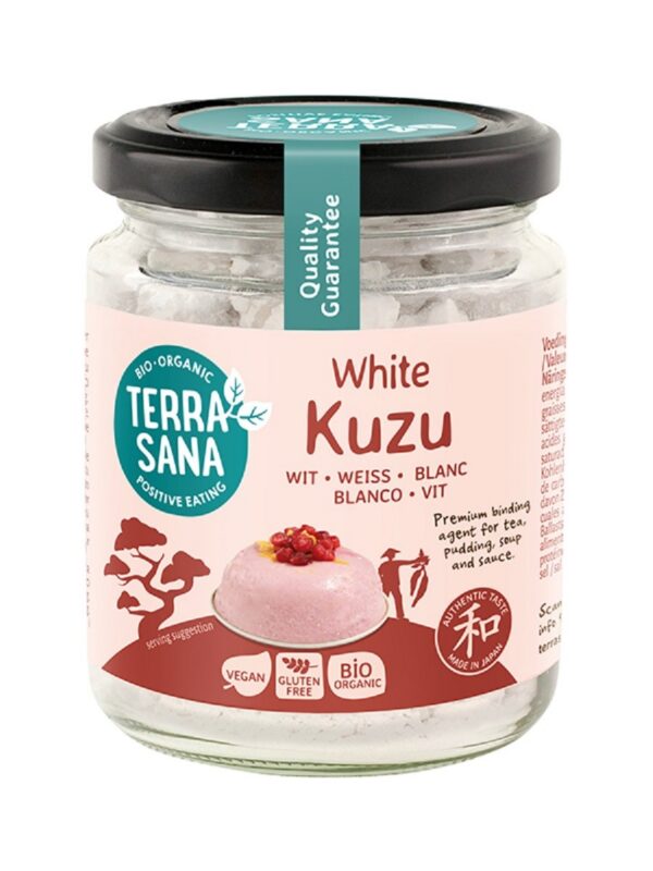 Kuzu białe (skrobia z korzenia) bezglutenowa BIO 125 g — Terrasana