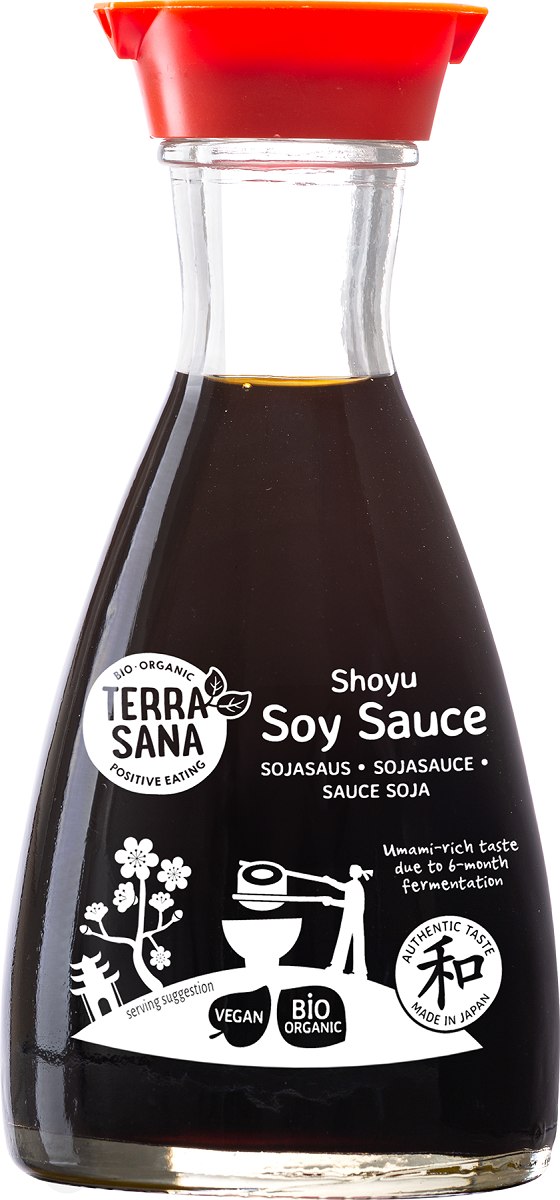 Sos sojowy shoyu z dozownikiem BIO 150 ml — Terrasana