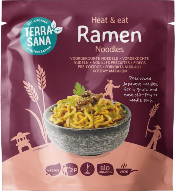 Makaron ramen BIO (2 x 150 g) 300 g — Terrasana