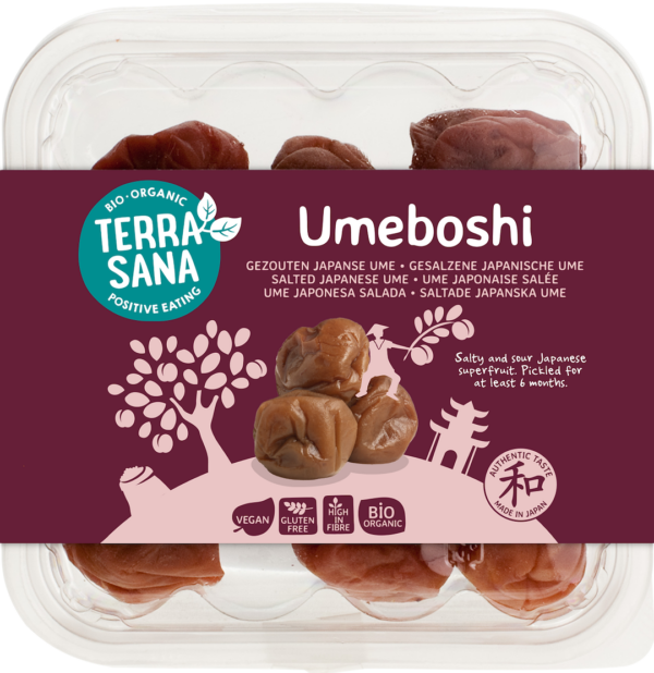 Umeboshi (morele japońskie kiszone) bezglutenowe BIO 150 g — Terrasana