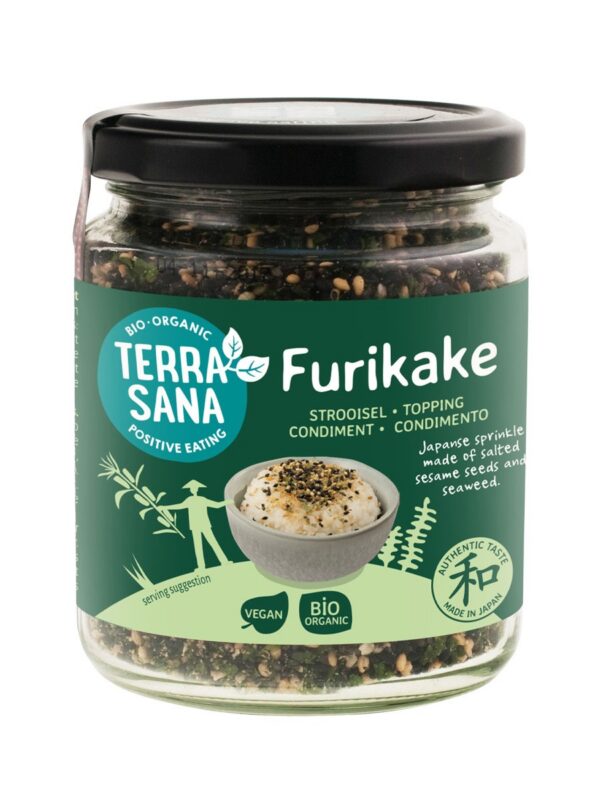 Furikake (mieszanka sezamu i alg morskich) BIO 100 g — Terrasana