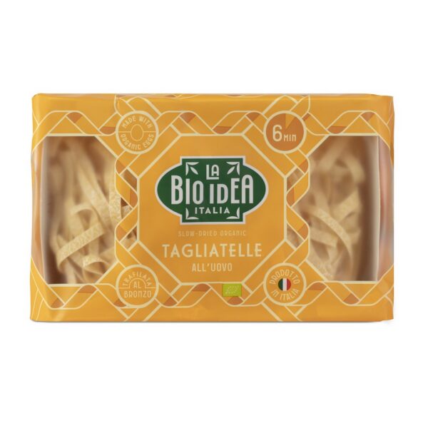 Makaron (semolinowy jajeczny) tagliatelle BIO 250 g — La Bio Idea