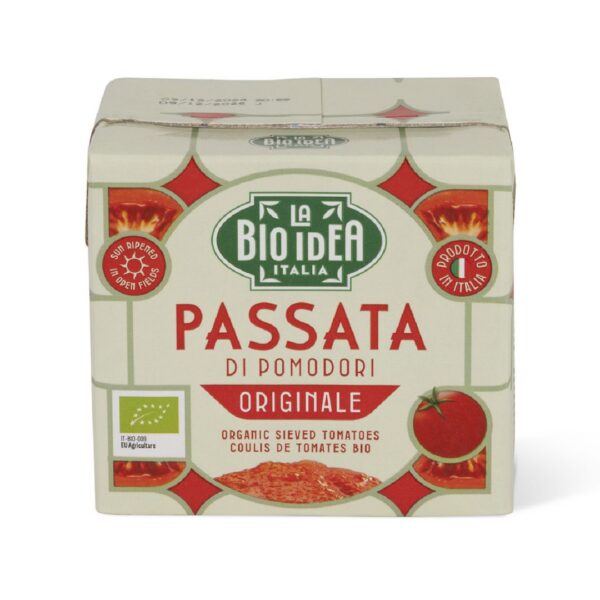 Sos pomidorowy passata BIO 500 g (karton) — La Bio Idea