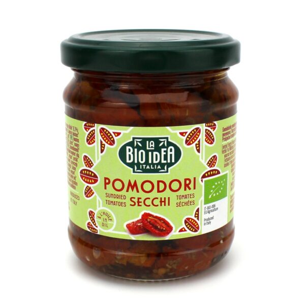 Pomidory suszone w oleju BIO 190 g — La Bio Idea