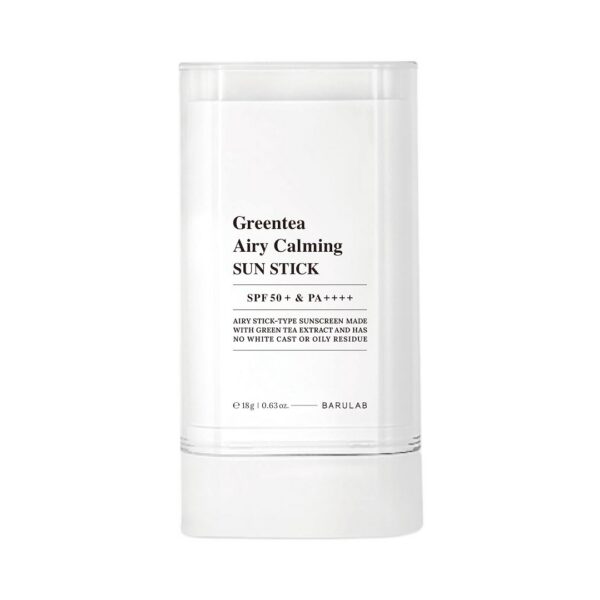 Krem przeciwsłoneczny koreański w sztyfcie zielona herbata SPF 50+ 18 g — Barulab