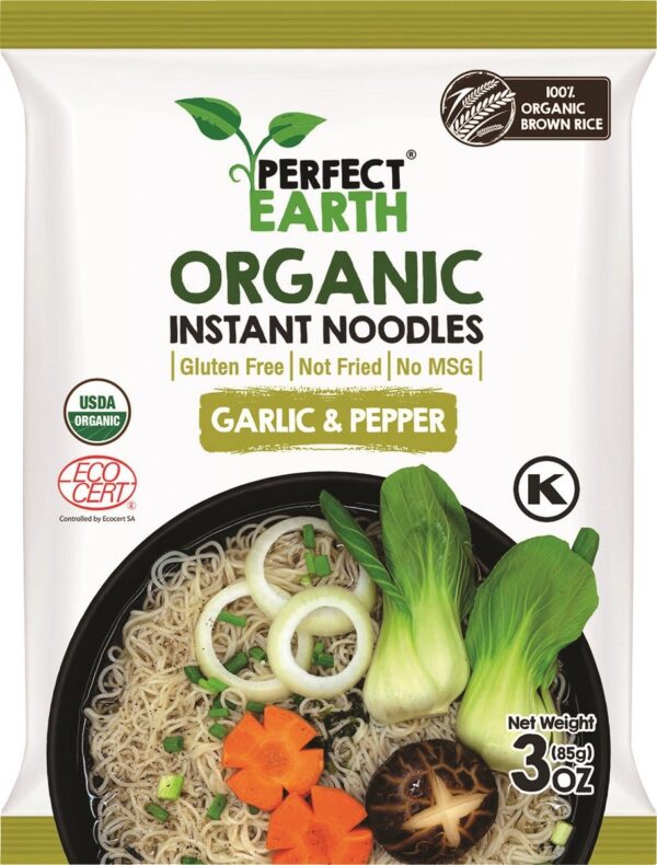 Zupa instant czosnek i pieprz bezglutenowa BIO 85 g — Perfect Earth